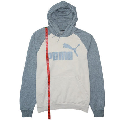 Mens UK Size XL PUMA Grey Pullover Hoodie