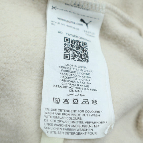 Mens UK Size XL PUMA Grey Pullover Hoodie