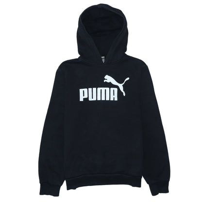 Boys UK Size 13-14 Years PUMA Black Pullover Hoodie
