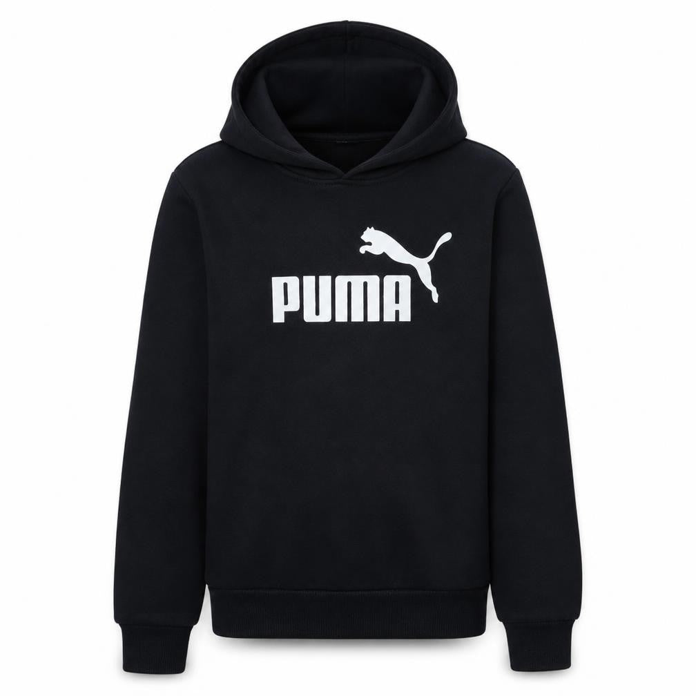 Boys UK Size 13-14 Years PUMA Black Pullover Hoodie