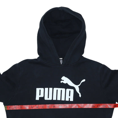Boys UK Size 13-14 Years PUMA Black Pullover Hoodie