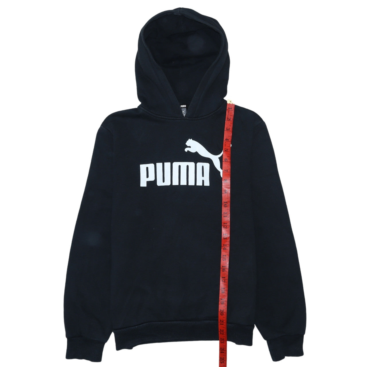Boys UK Size 13-14 Years PUMA Black Pullover Hoodie