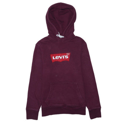 Mens UK Size S Levi's Purple Pullover Hoodie