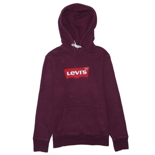 Mens UK Size S Levi's Purple Pullover Hoodie