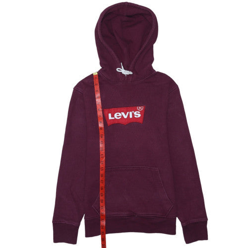 Mens UK Size S Levi's Purple Pullover Hoodie