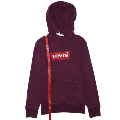 Mens UK Size S Levi's Purple Pullover Hoodie