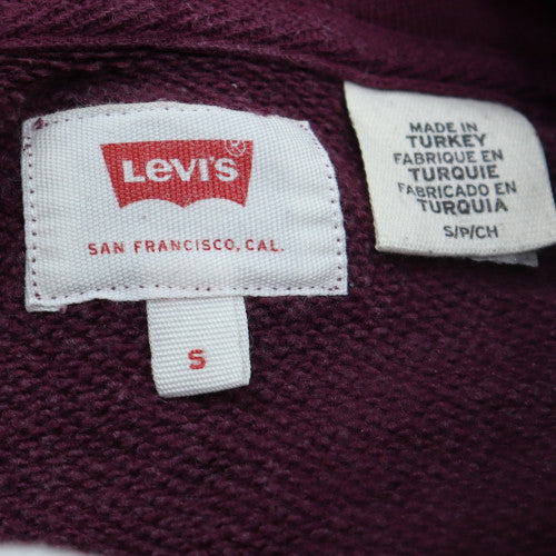 Mens UK Size S Levi's Purple Pullover Hoodie