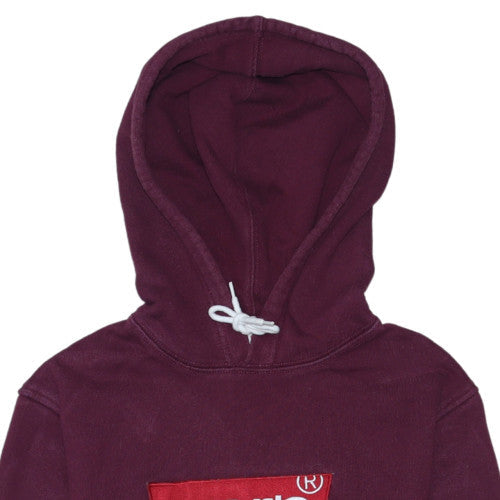Mens UK Size S Levi's Purple Pullover Hoodie