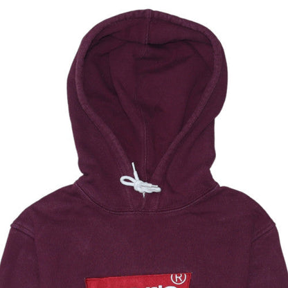Mens UK Size S Levi's Purple Pullover Hoodie