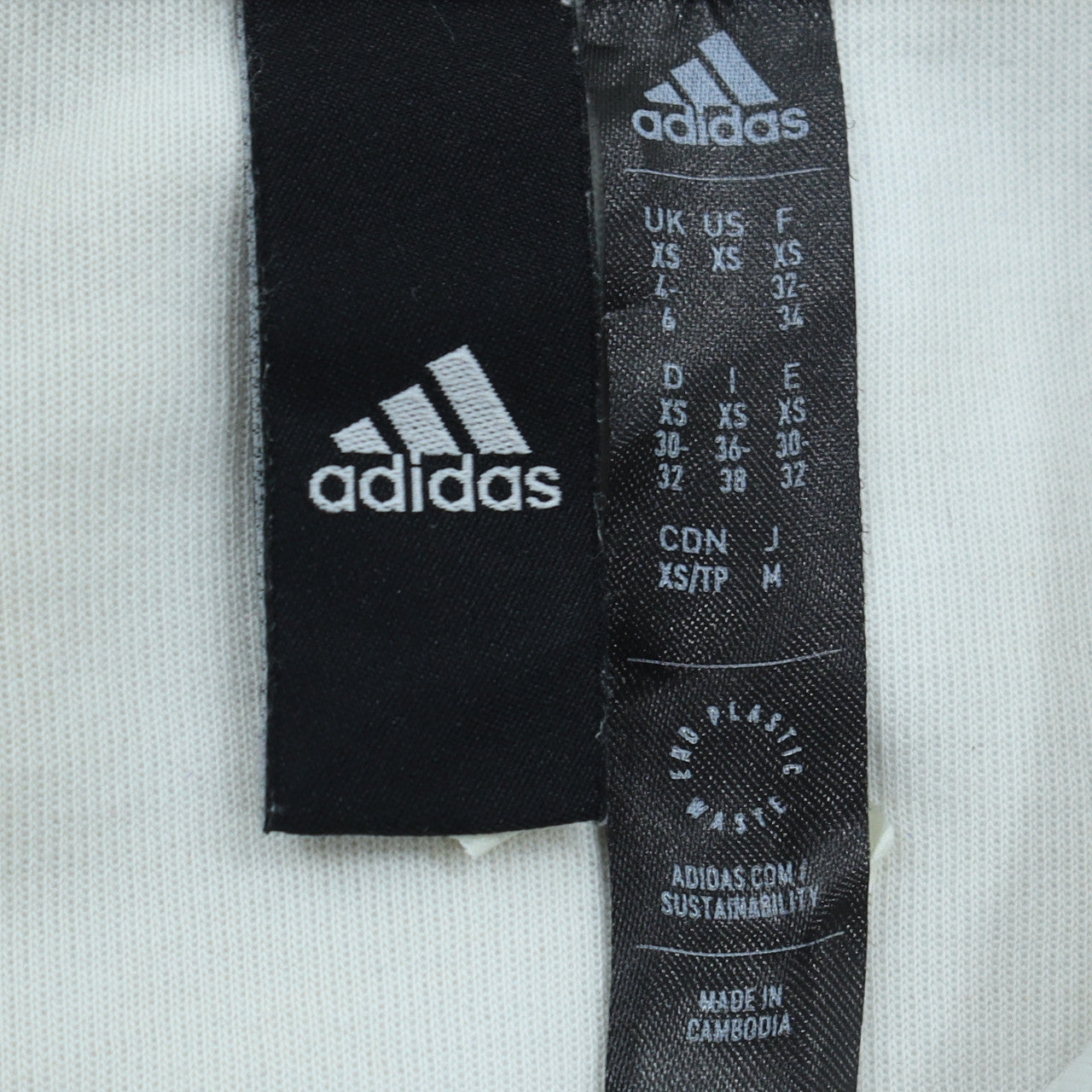Womens UK Size XS adidas White Pullover Sweatshirt
