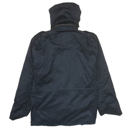 Mens UK Size M Elutex Black Parka Coat