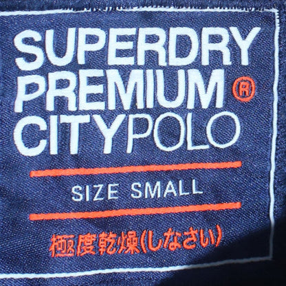 Superdry Men’s Blue Short Sleeve City Polo Shirt Size S