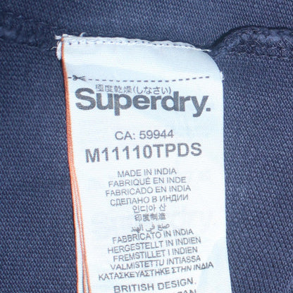 Superdry Men’s Blue Short Sleeve City Polo Shirt Size S