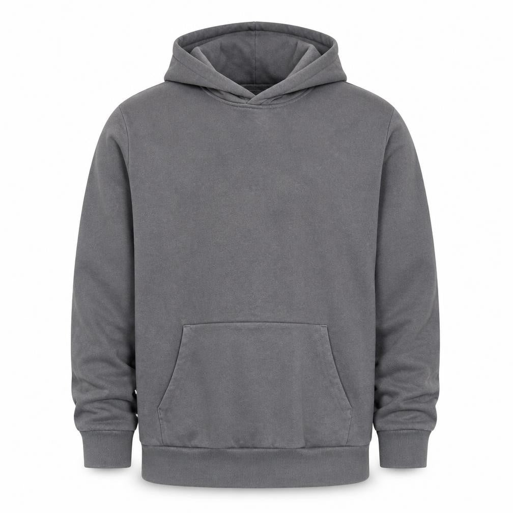Mens UK Size XL Hollister Grey Pullover Hoodie