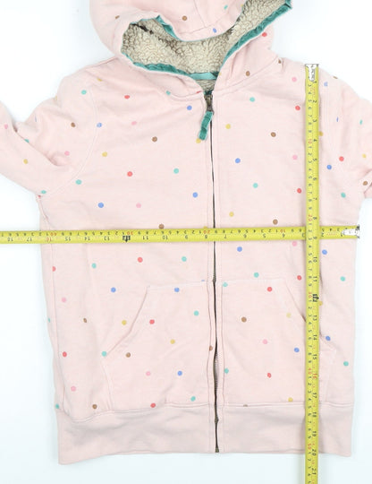 Girls UK Size 11-12 Years Boden Pink Full Zip Hoodie