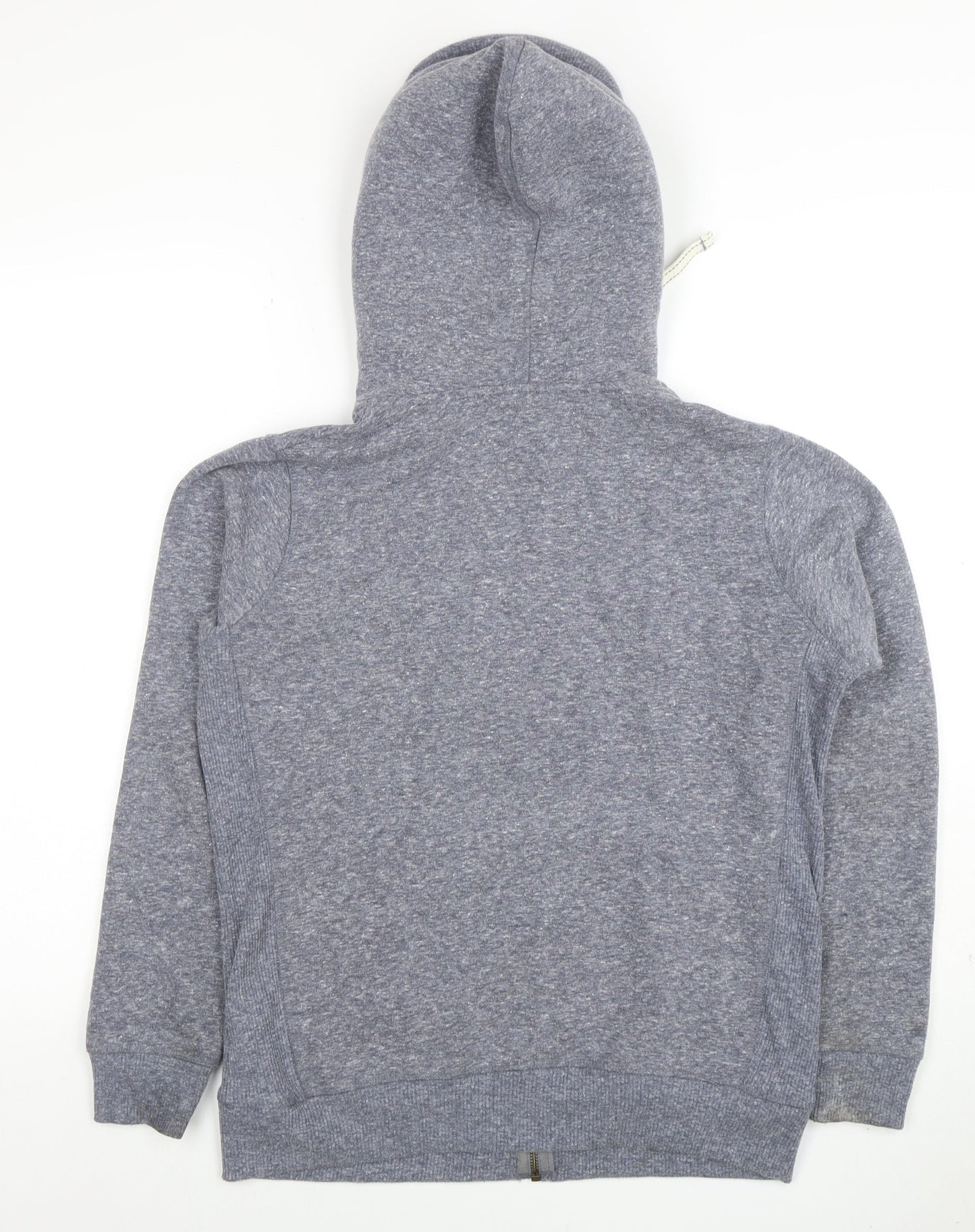 Womens UK Size 10 Weird Fish Grey Full Zip Hoodie