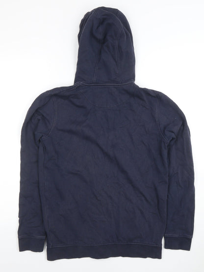 Boys UK Size 12-13 Years Lyle & Scott Blue Full Zip Hoodie