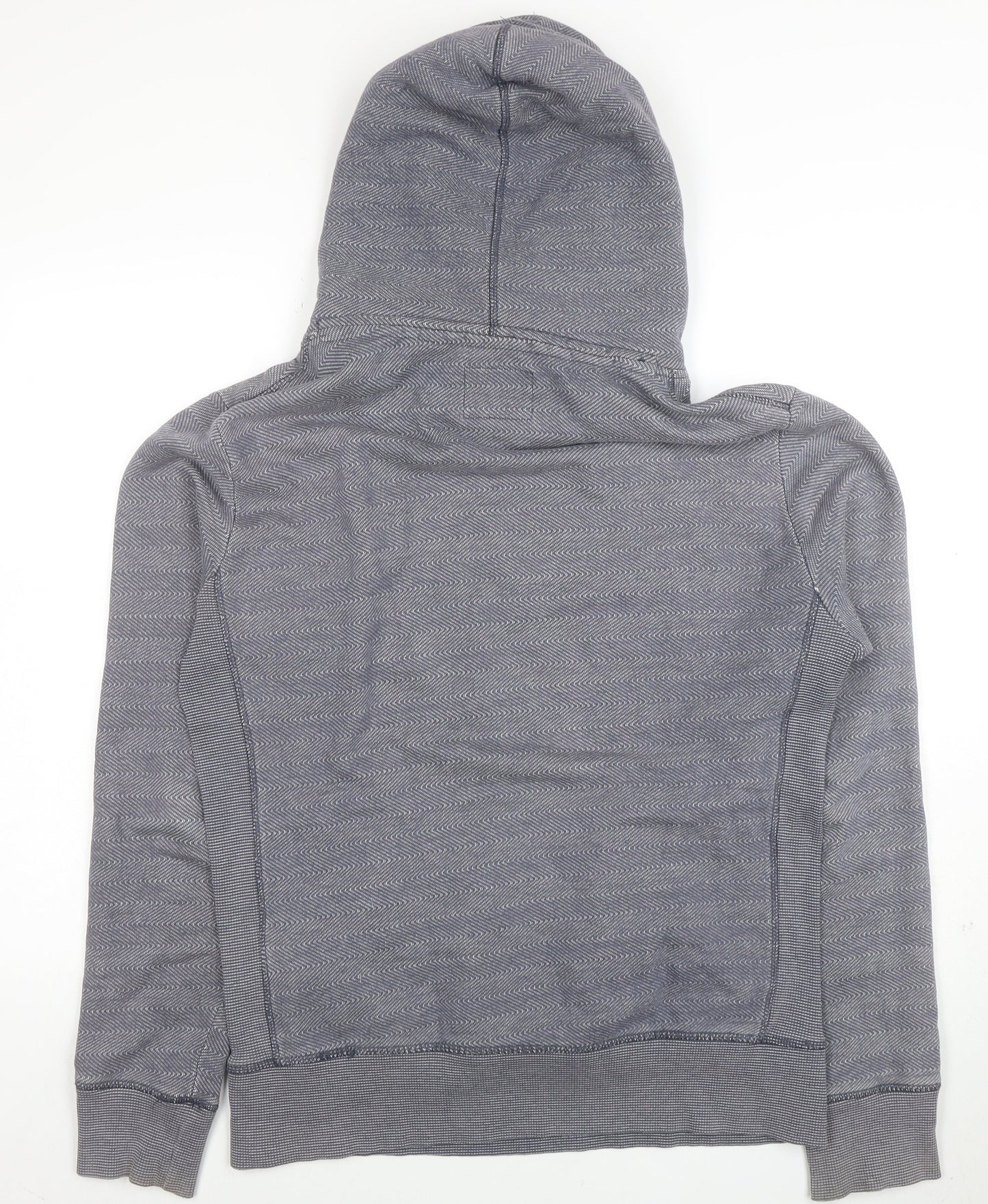 Mens UK Size M Superdry Blue Pullover Hoodie
