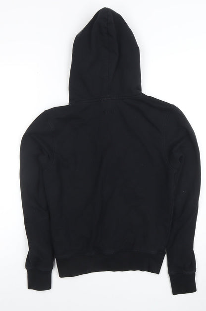 Boys UK Size 10 Years ARNE Black Pullover Hoodie