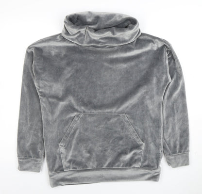 Womens UK Size 8-10 Nutmeg Grey Pullover Sweatshirt