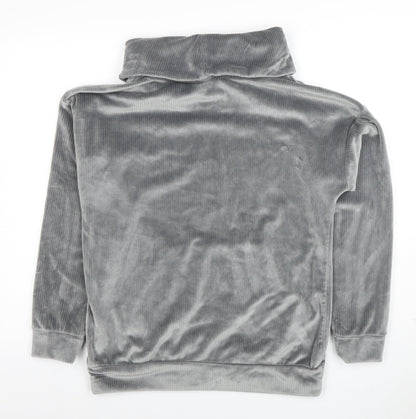 Womens UK Size 8-10 Nutmeg Grey Pullover Sweatshirt