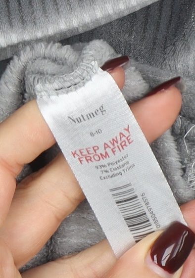 Womens UK Size 8-10 Nutmeg Grey Pullover Sweatshirt