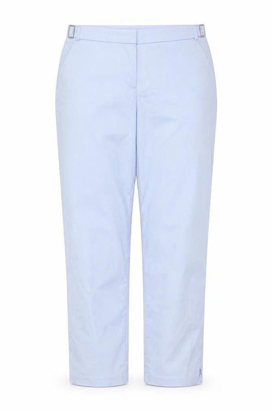 Dorothy Perkins Women Blue Chino Trousers Size 8 Slim Fit