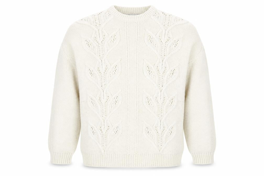 Mens UK Size L ASOS Ivory Pullover Jumper