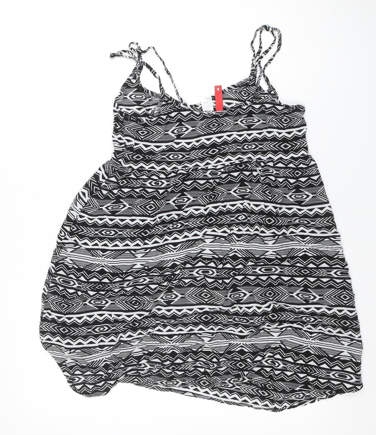 Womens UK Size 10 H&M Black Camisole Tank