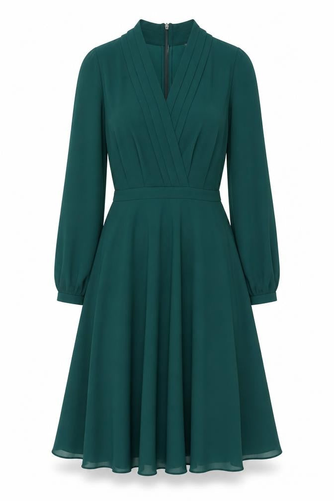 Womens UK Size 8 Atterley Fit & Flare Dress