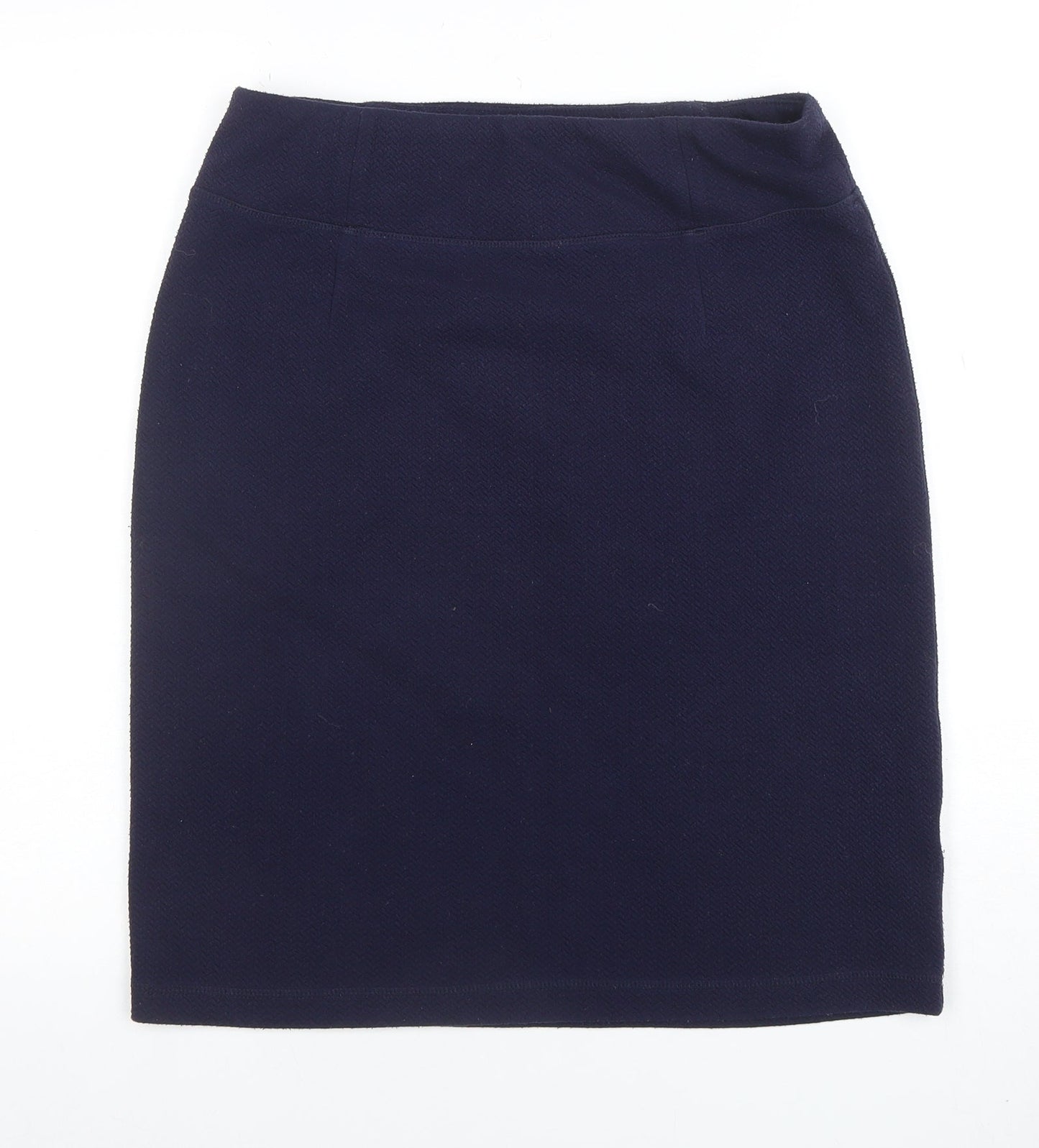 Womens UK Size 12 Marks and Spencer Straight & Pencil Twill Skirt