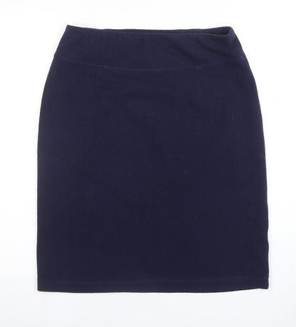 Womens UK Size 12 Marks and Spencer Straight & Pencil Twill Skirt