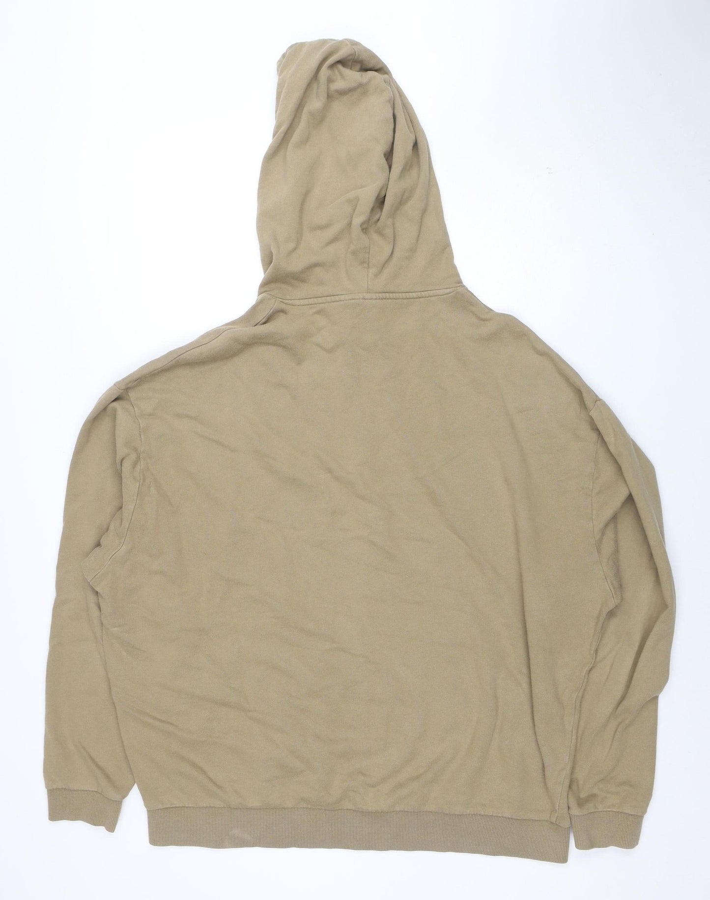 Mens UK Size XL ASOS DESIGN Beige Pullover Hoodie