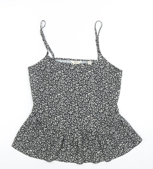 Womens UK Size 8 Jack Wills Black Camisole Tank