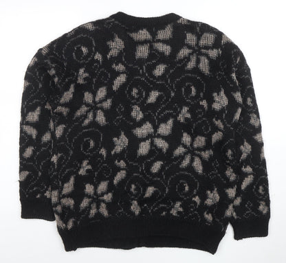 Womens UK Size 12-14 Marks and Spencer Black Cardigan Jumper