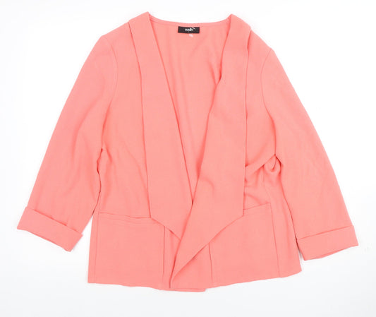 Womens UK Size L Wallis Regular Pink Blazer