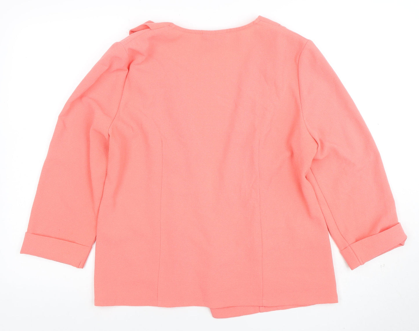 Womens UK Size L Wallis Regular Pink Blazer