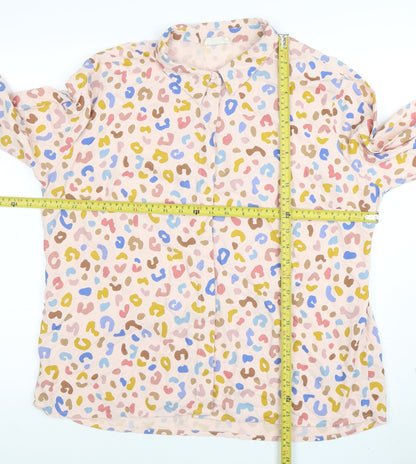 Sugarhill Brighton Women’s Multicoloured Animal Print Blouse UK 16