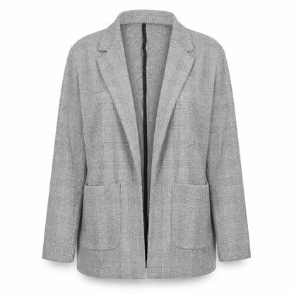 Womens UK Size S FOREVER 21 Regular Grey Blazer