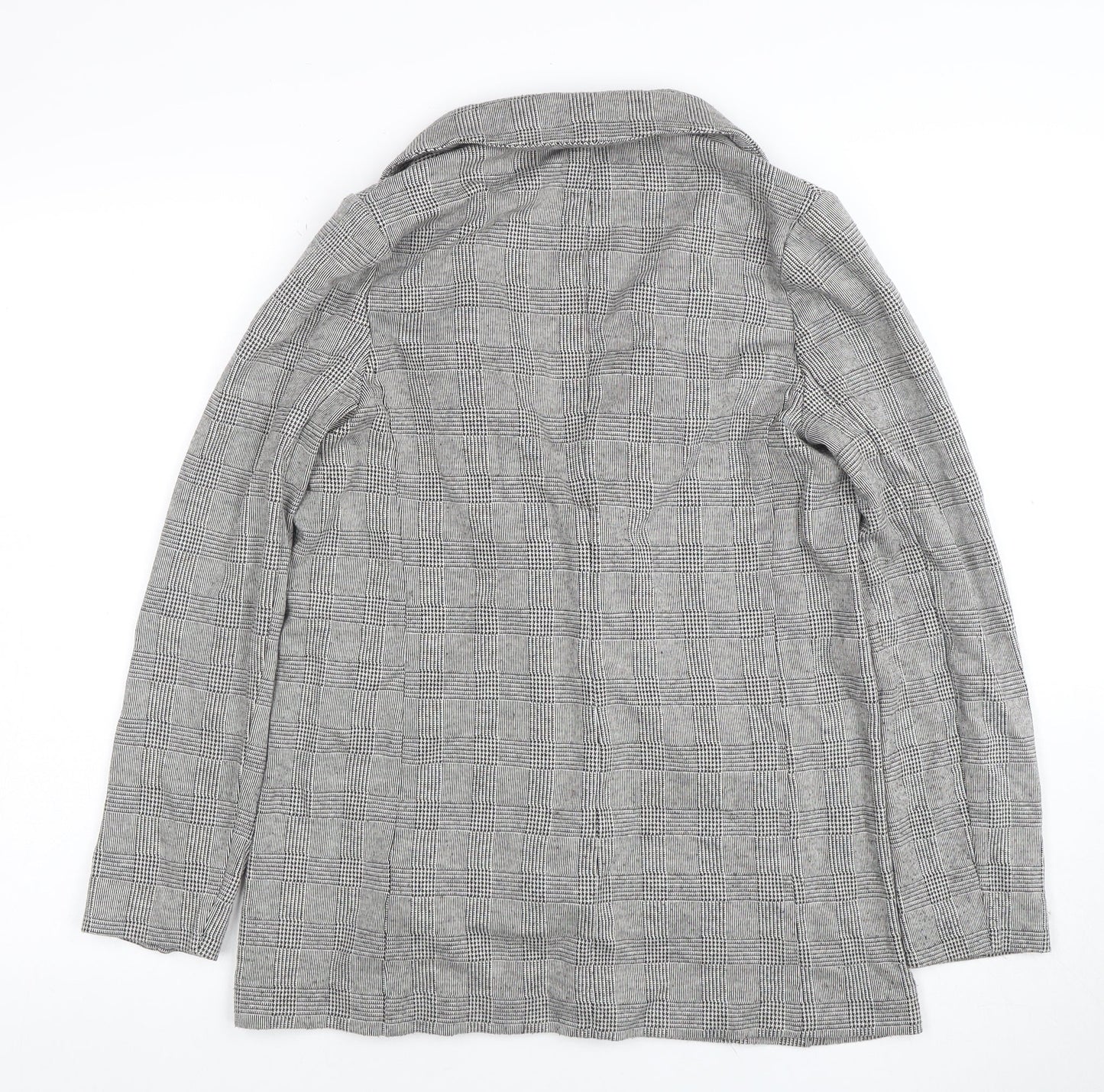 Womens UK Size S FOREVER 21 Regular Grey Blazer