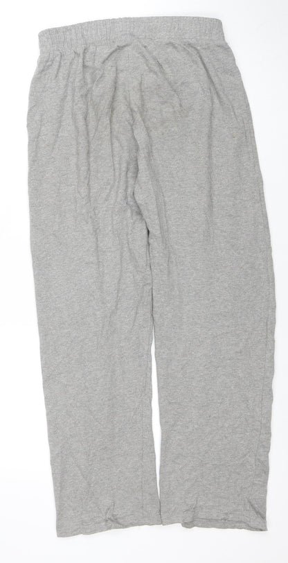 Quality Leisurewear Men's Grey Sweatpants S Regular Fit Elastic Waist