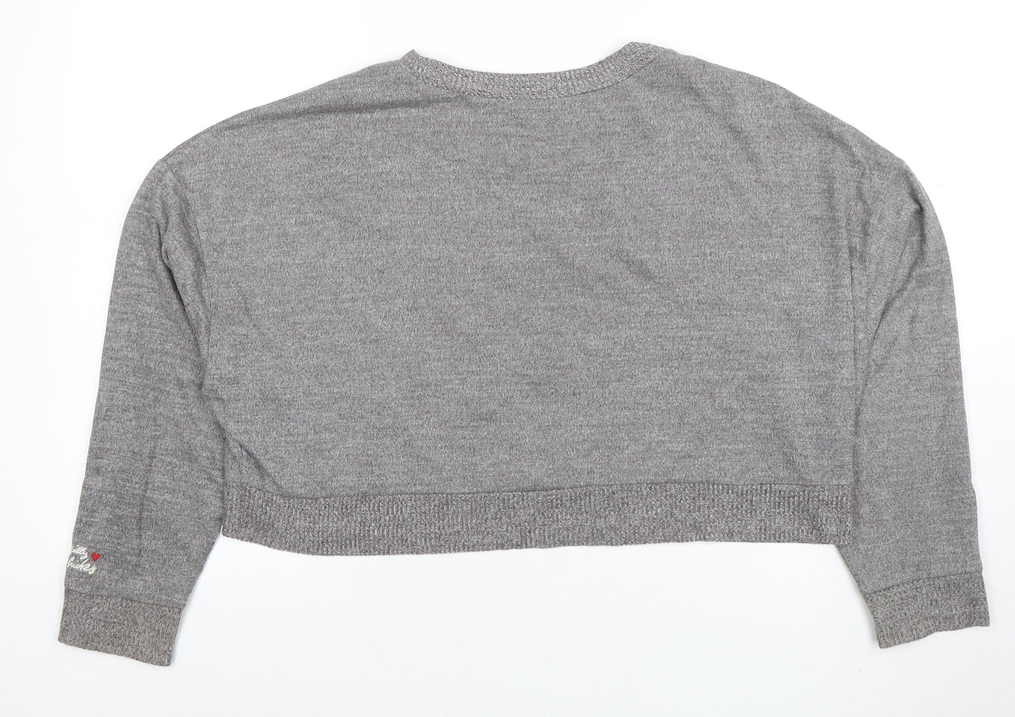 Womens UK Size XS Gilly Hicks by Hollister Grey Pullover Sweatshirt