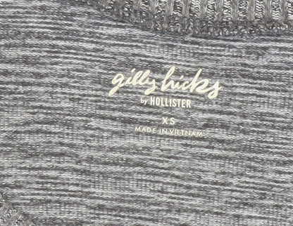 Womens UK Size XS Gilly Hicks by Hollister Grey Pullover Sweatshirt