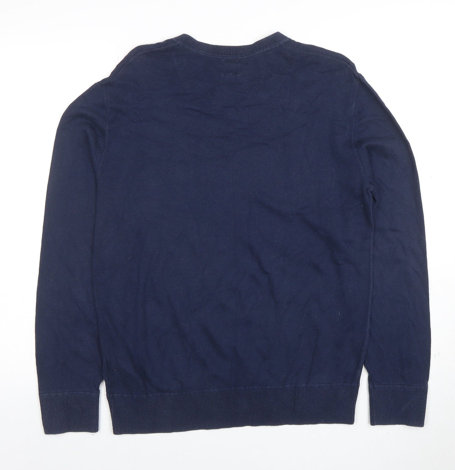 Mens UK Size S Gap Blue Pullover Jumper