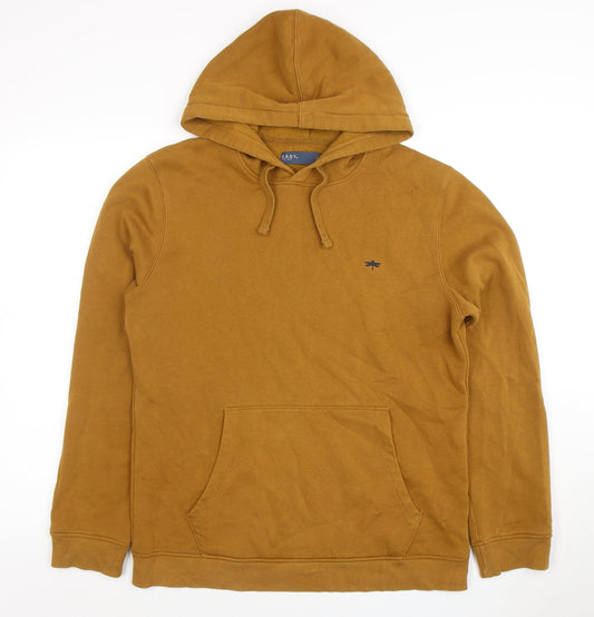 Mens UK Size S Easy Brown Pullover Hoodie