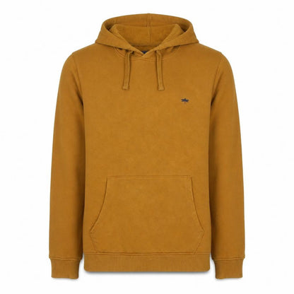 Mens UK Size S Easy Brown Pullover Hoodie