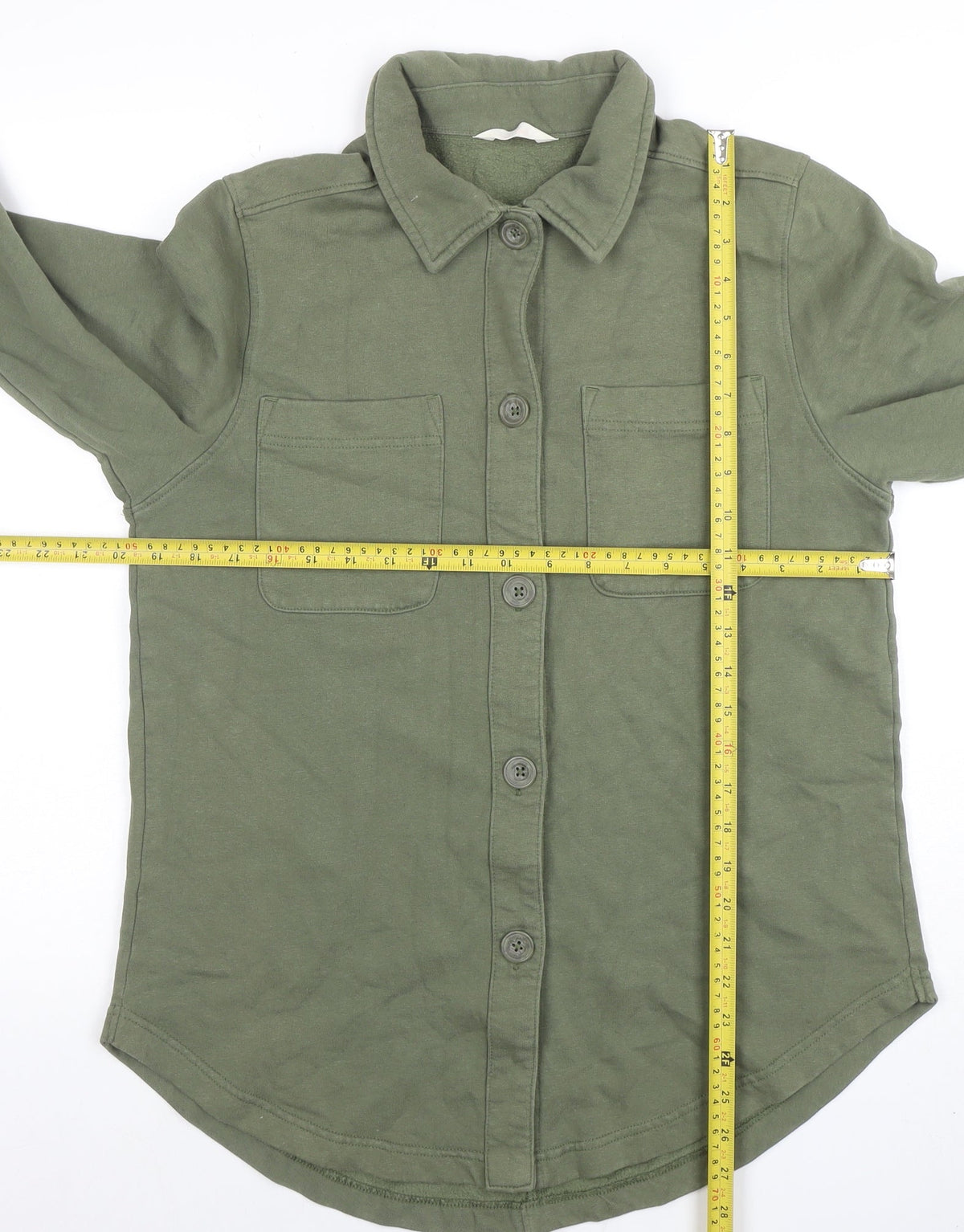 Mens UK Size S ANYDAY John Lewis & Partners Green Basic Jacket