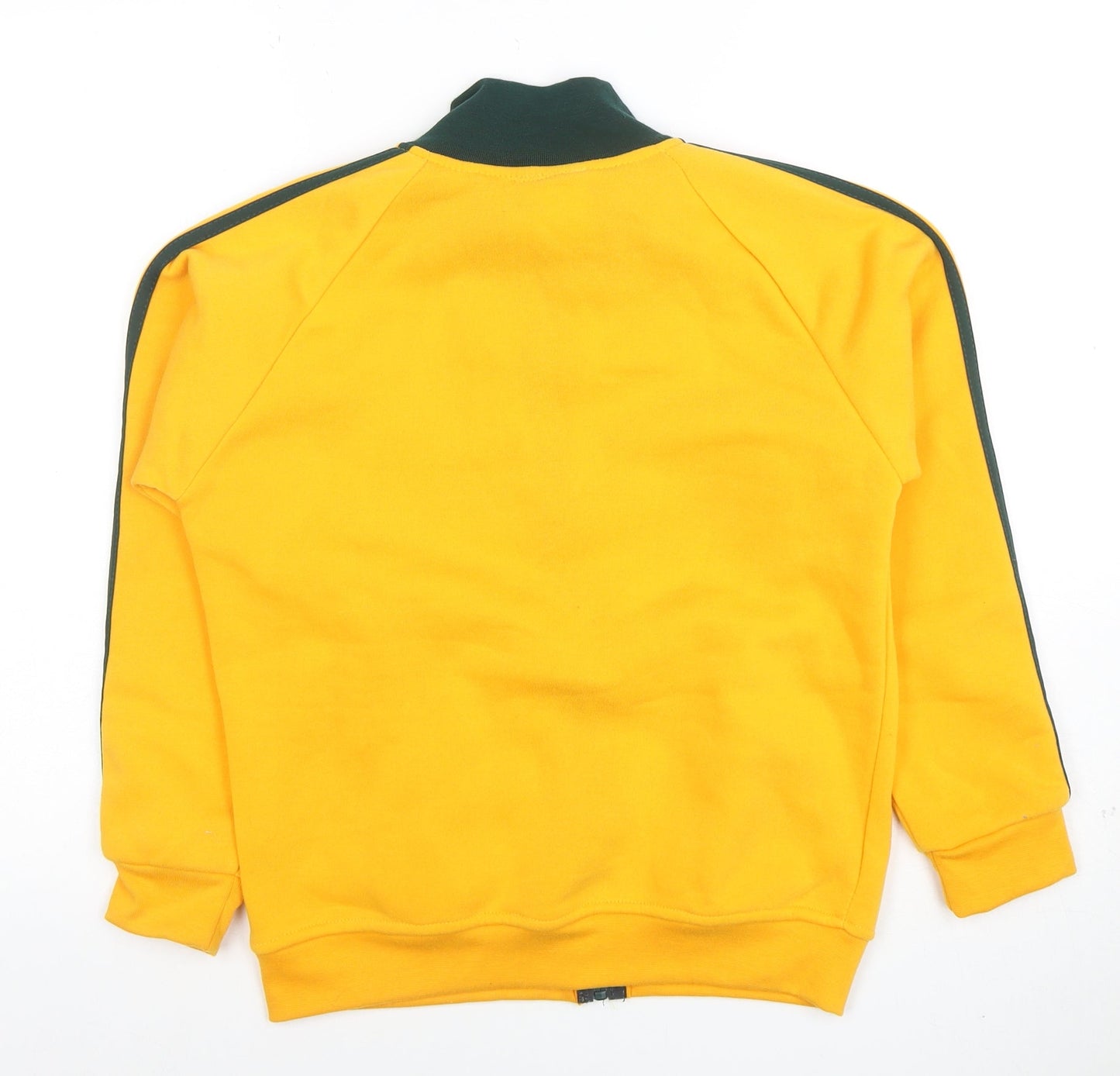 Boys UK Size 12 Years Around Australia Yellow Full Zip Sweatshirt