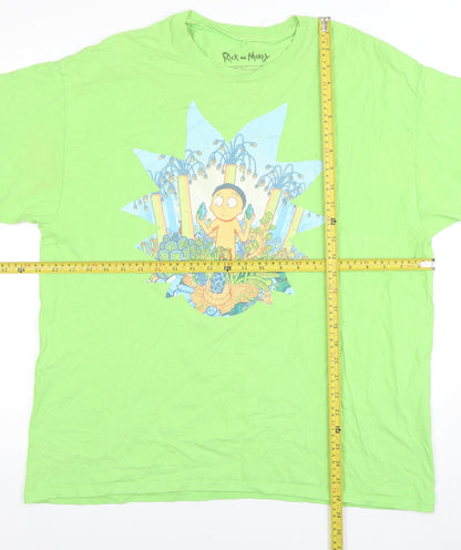 Mens UK Size XL Lootcrate Green  T-Shirt