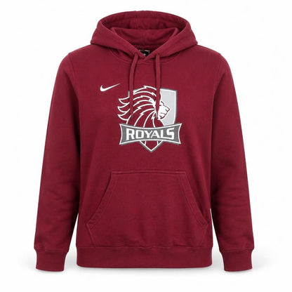 Womens UK Size S Nike Red Pullover Hoodie